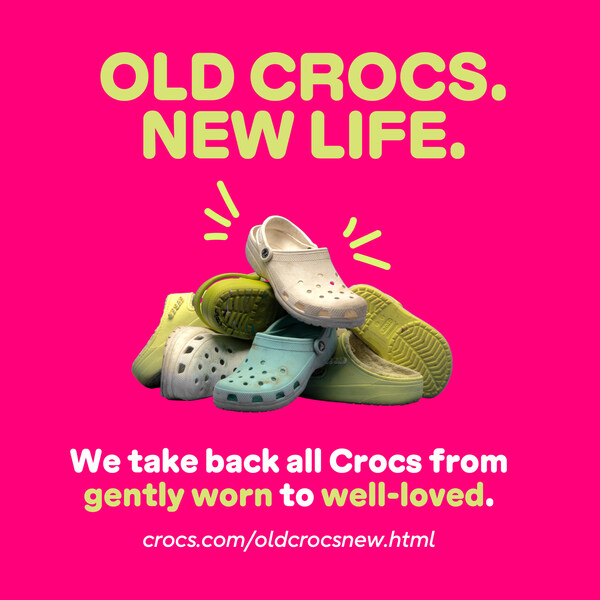 Crocs used shoes