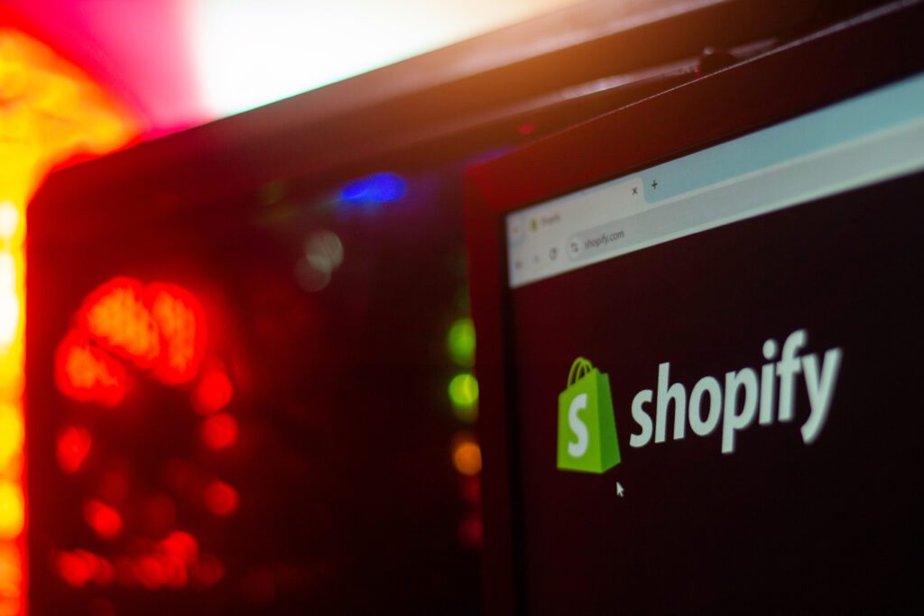 Ecommerce stock index for November, Shopify