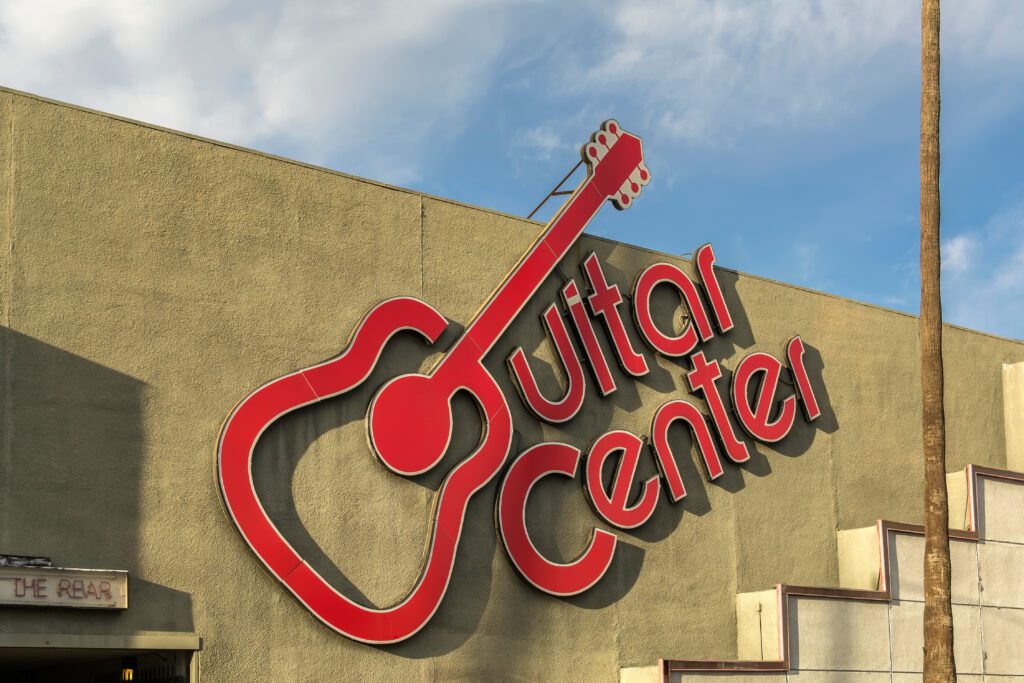 Ecommerce earnings, Guitar Center