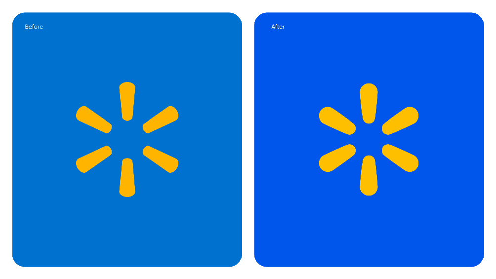 Walmart’s new brand refresh includes updates to its logo and colors