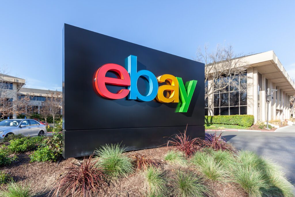Ecommerce stock index March results, eBay