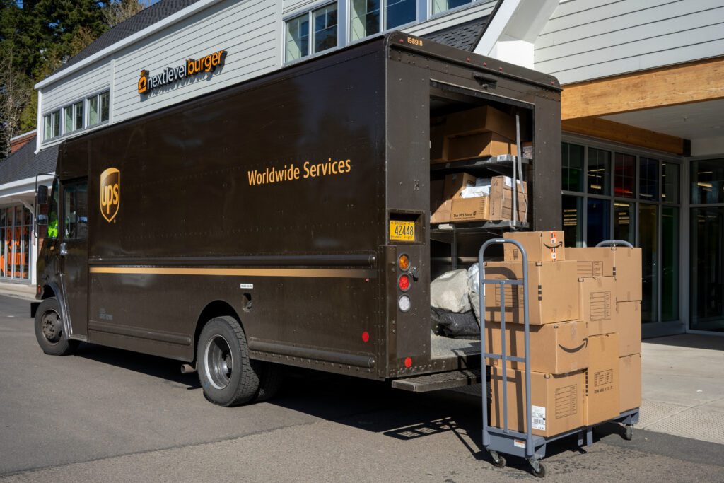 UPS is also reducing the volume it receives from Amazon in an effort to focus on revenue growth amid a Q1 slip, its CEO said.