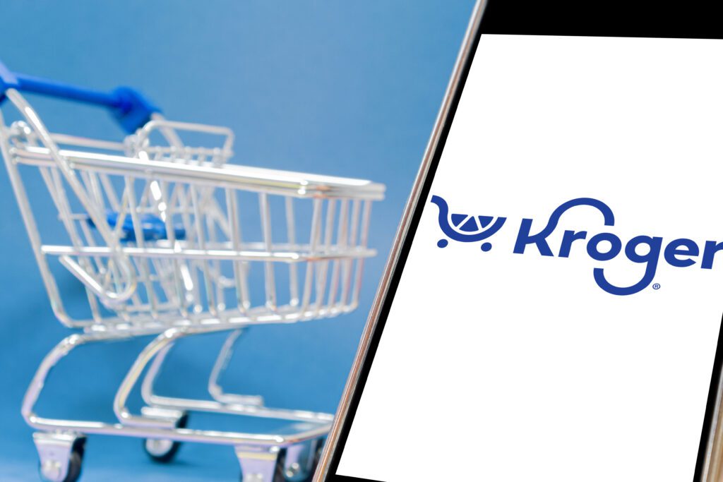 In Q1, Kroger grew digital sales 15% year over year; that's the fourth consecutive quarter in which Kroger ecommerce sales grew at least 10%.