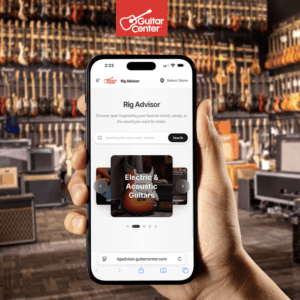Guitar Center Rig Advisor AI assistant | Image credit: Guitar Center