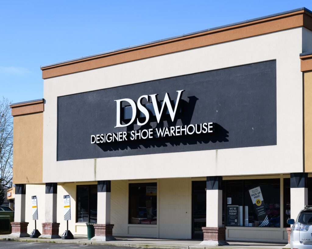The same-day delivery partnership puts a DSW storefront on the Uber Eats ecommerce platform and allows consumers to track orders in real time. | Image credit: IanDewarPhotography - Adobe Stock