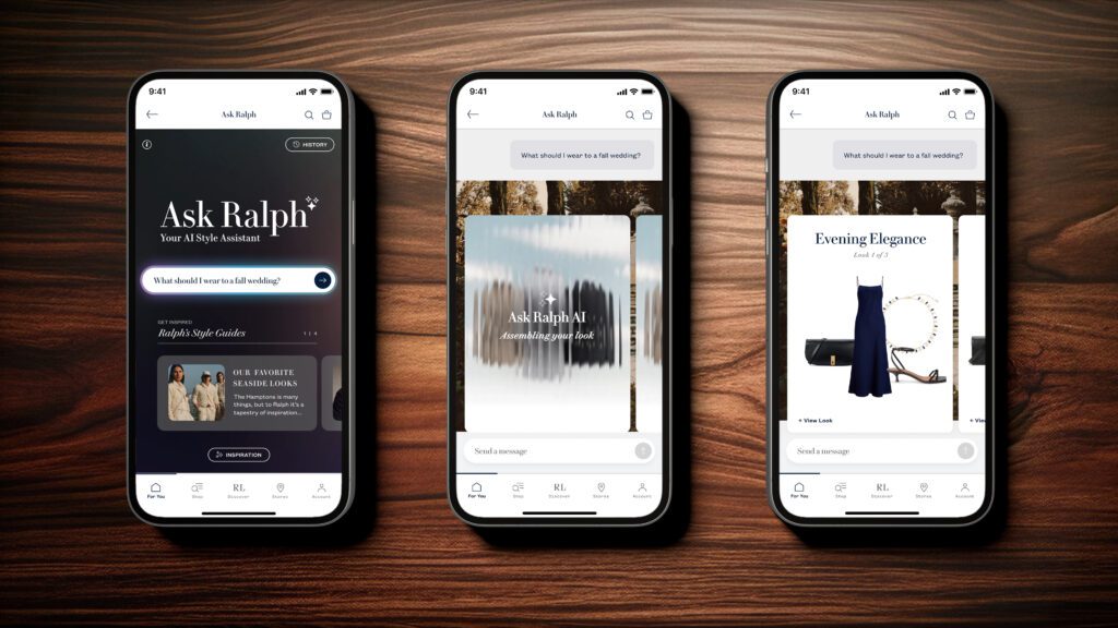 Ralph Lauren AI assistant | Image credit: Ralph Lauren