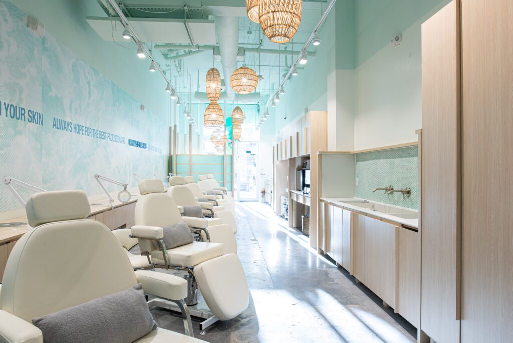Face Haus has been using a Perfect Corp.-powered Skin IQ tool, which has enhanced customer experience throughout the consulting process. | Image credit: Face Haus