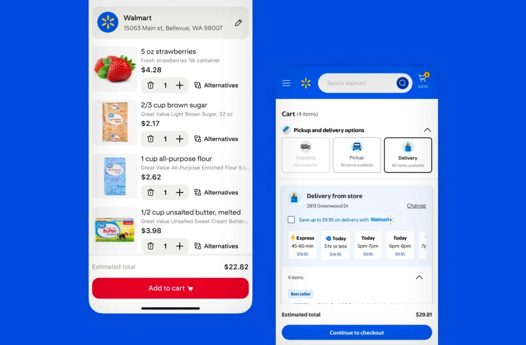 Walmart Pinterest experience | Image credit: Pinterest