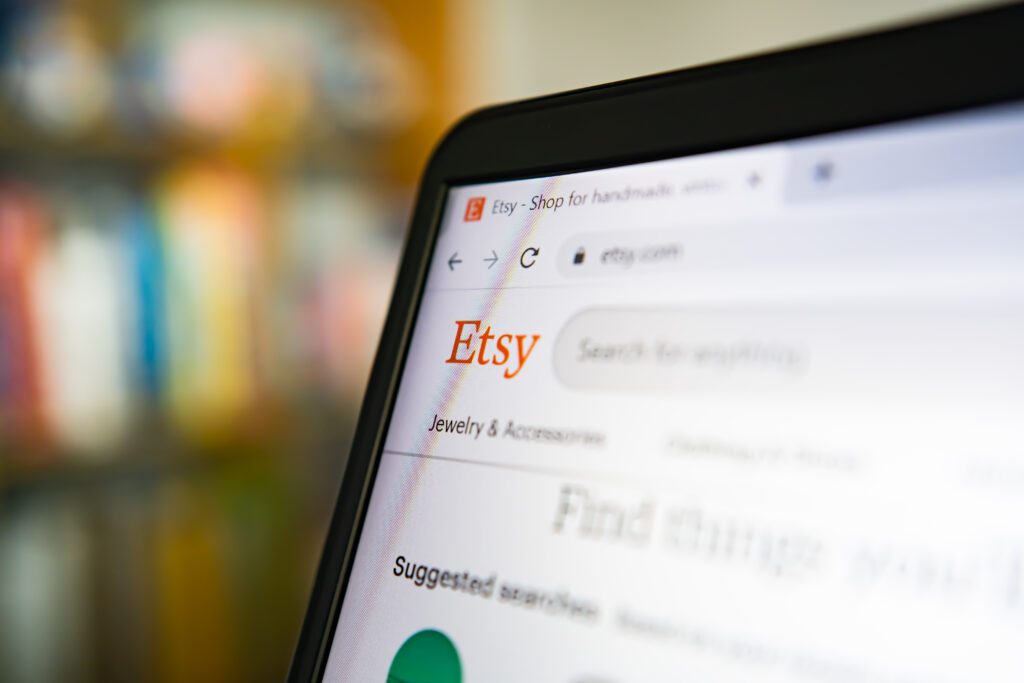 Etsy said it will allow Google users in the U.S. to purchase some items from it directly through AI Mode in Google search and Gemini. | Image credit: wachiwit - Adobe Stock