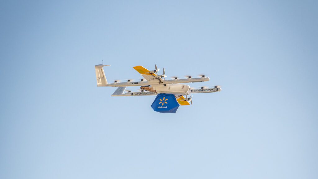 Walmart Wing drone delivery | Image credit: Walmart press release