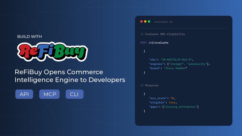 Build with ReFiBuy engine for developers example | Image credit: ReFiBuy press release