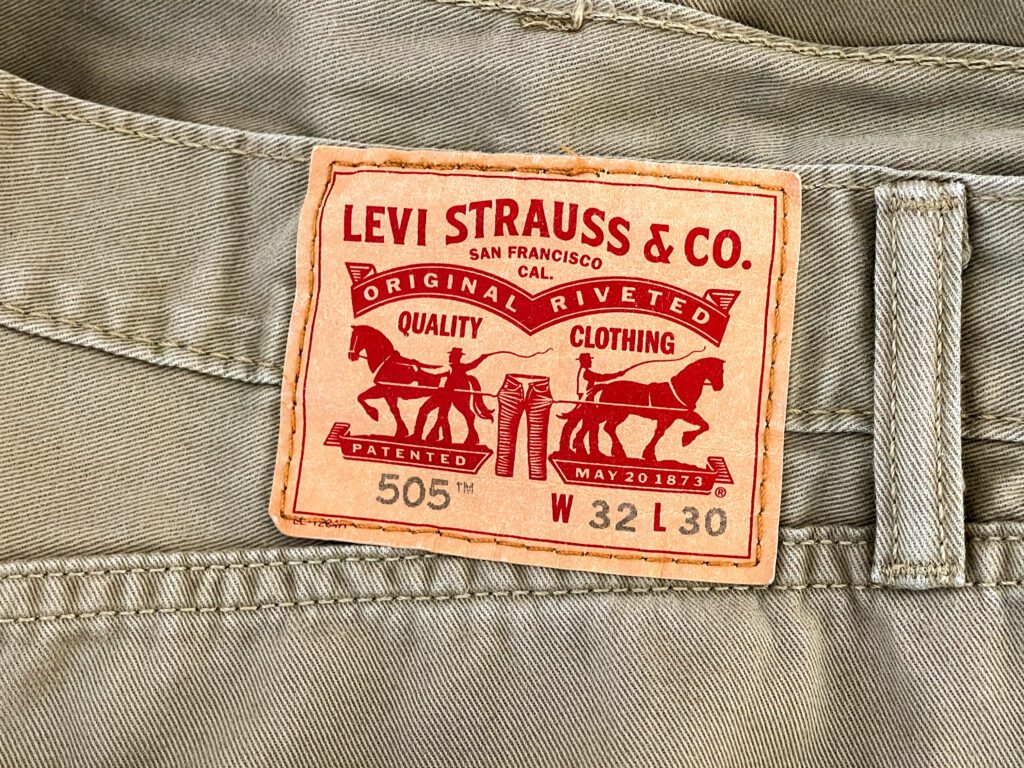 Ecommerce at Levi Strauss, which grew 21% on a reported basis in Q1 and 17% on an organic basis, makes up part of the DTC category. | Image credit: Cerib - Adobe Stock