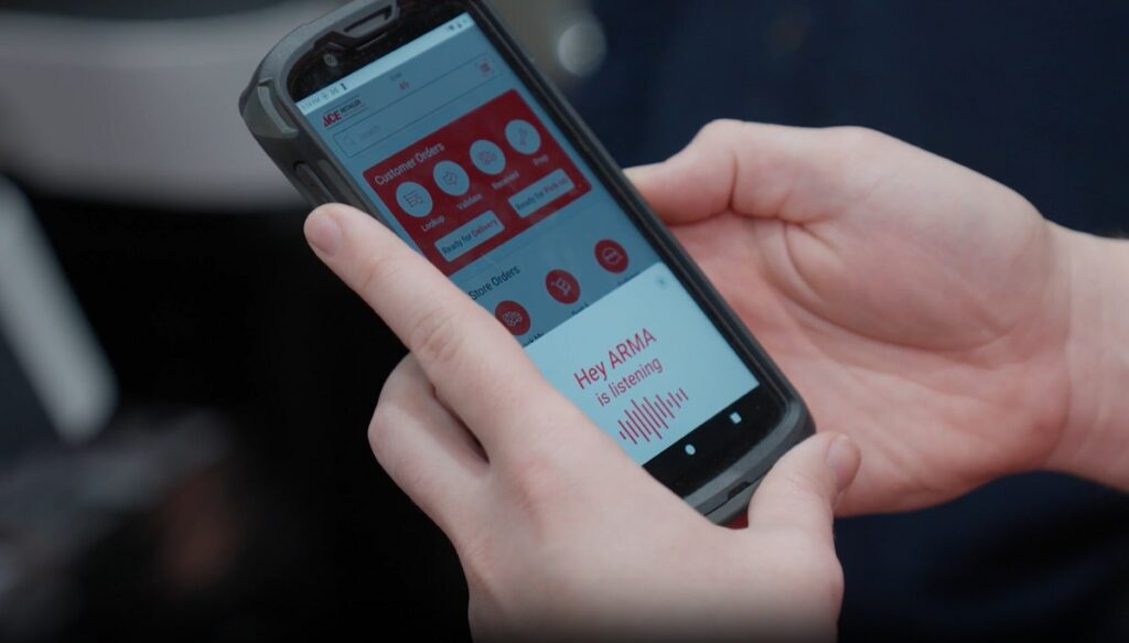 Ace Hardware's new AI assistant, Hey ARMA | Image credit: Ace Hardware press release