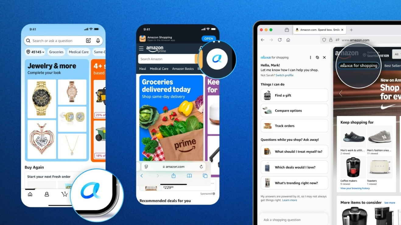 Amazon launches AI agent ‘Alexa for Shopping’