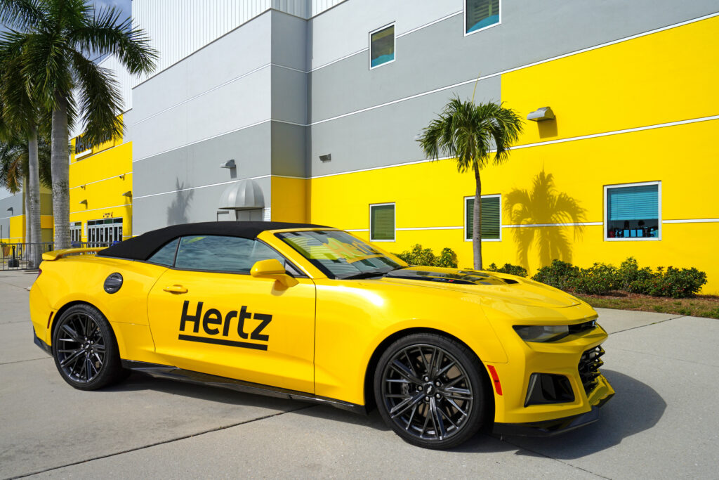 Hertz working with eBay on car sales | Image credit: eqroy - Adobe Stock