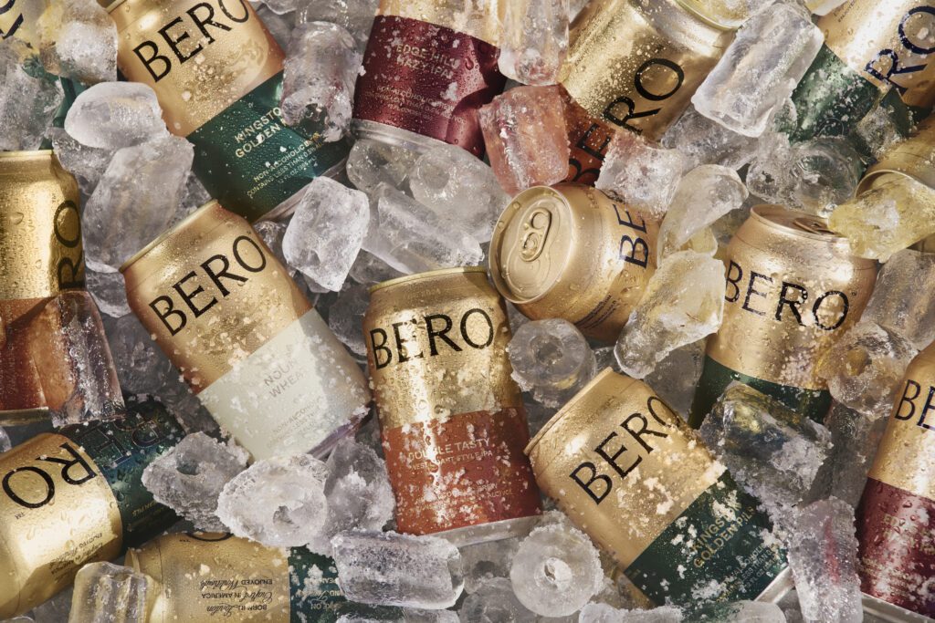 Non-alcoholic beer brand Bero has grown its D2C ecommerce sales, through offline retail sales, using its "omnichannel loyalty program." | Image credit: Bero press materials