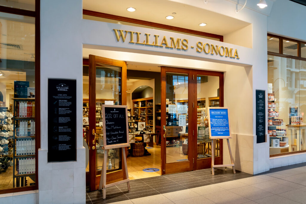 Williams‑Sonoma net revenue grew in its fiscal Q2, benefitting from AI-powered shopping assistants, including on the Pottery Barn website. | Image credit: JHVEPhoto - Adobe Stock