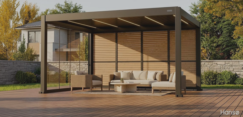 Hansø Brings Four New Apex Pergola Sizes to Its Direct-to-Consumer Online Store