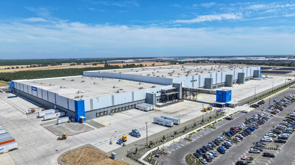 Walmart fulfillment center in Stockton, California | Image credit: Walmart press release